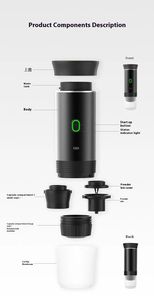 Portable Wireless Coffee Maker